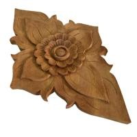 ราคา ดอกไม้ ดอกไม้แกะสลัก ไม้แกะสลัก แขวนผนัง งานไม้ ไม้สัก ไม้แกะสลักสามมิติ ติดผนังห้อง ตกแต่งผนัง ของขวัญ ของฝาก (6578533017)