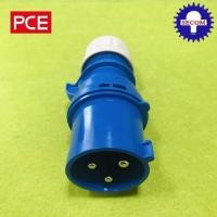 ราคา ปลั๊กเพาเวอร์ ตัวผู้ 2P+E 3 ขา 32A ยี่ห้อ PCE รุ่น 023-6 IP44 (16380968206)