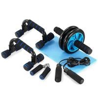 ราคา New 5 In 1 Abdominal Fitness Wheel Indoor Sports Product Push Up Support AB Wheel Multi-function Fitness Equipment House (43517985546)