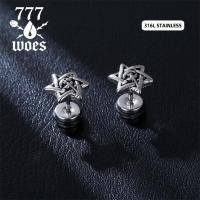 ราคา ต่างหู/ต่างหูกระดูกอ่อน ลายดาวหกแฉก ตาราแห่งฮอรัส แกนหนา 1.2 มม. ใส่นอนได้ (43567504345)