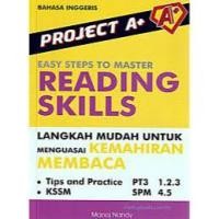 ราคา PROJECT A+: EASY STEPS TO MASTER READING SKILLS (BAHASA INGGERIS) (41705834164)