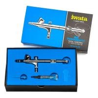 ราคา ANEST IWATA High Performance HP-B Plus Gravity Feed Dual Action Airbrush 0.2mm ประกัน 5 ปี/เครื่องศูนย์ไทย (28155760101)