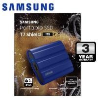 ราคา Samsung 1TB T7 Shield Portable SSD USB3.2 (Blue) (22925866313)