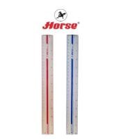 ราคา HORSEตราม้า ไม้บรรทัดพลาสติก ขนาด12 นิ้วH-12- คละสี จำนวน 12 อัน/แพ็ค (1674277318)