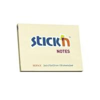 ราคา กระดาษโน้ตกาวในตัว ชนิดกาวหัว STICK'N #21008 ขนาด 3x4 นิ้ว สีเหลืองพาสเทล (PC) (8017497011)