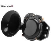 ราคา Zhinghing0112V/24V Auto Air Horn Loud Truck ทรัมเป็ต Air Horn พร้อมวาล์วไฟฟ้าแบนสําหรับรถยนต์รถบรรทุกรถบัส Van Train (49107180260)