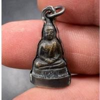 ราคา พระกริ่งเล็กหลวงพ่อโสธร พิมพ์มีหู ปี 2512 เนื้อทองฝาบาตร เลี่ยมขอบเงินพร้อมใช้ (19396448774)