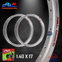 ราคา ล้อ COM AKRONT 1.40 X 17 สีเงิน จำนวน 2 วง ล้อคอม COM* อาก้อน ล้อขอบ17 ล้อมอไซ ล้อมอไซค์ ล้อมอเตอร์ไซค์ วงล้ออลูมิเนียม (50605051622)