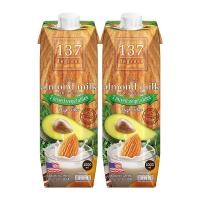 ราคา 137ดีกรี นมอัลมอนด์ สูตรอโวคาโดและผักรวม 1000 มล. x 2 ขวด (11974364166)