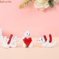 ราคา ขวาน วันวาเลนไทน์รักหมีรูปปั้น,น่ารักแฮนด์เมดหมีขั้วโลกตุ๊กตา,การ์ตูนหรูหราโรแมนติกมินิเครื่องประดับหมีขาวเดสก์ท็อปตกแต่ง (54256739557)