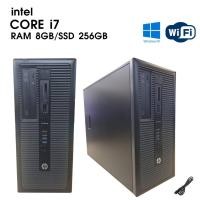 ราคา HP PRODESK 600 G1 CPU intel Core i7 / RAM 8GB (SSD 256GBรับประกัน 1ปี)ลงโปรแกรมพร้อมใช้ใช้งาน (13185745990)