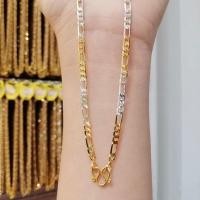 ราคา สร้อยคอ2กษัตริย์ สุดเกร๋ ขนาด3mm. สร้อยคอทอง2สลึง ยาว18, 20นิ้ว สร้อยคอทองชุบ 0160 (41723407667)