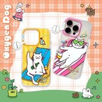 ราคา Oxygendog case เคสไอโฟน ลายการ์ตูน แมวเหลือง ชมพู For ipone 17ProMax 17Pro 17 16 ProMax 16 15 14 13 (43068216779)