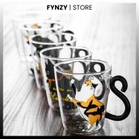 ราคา เหมียว แก้วแก้วกาแฟหางจับแมวน่ารัก (56856174239)