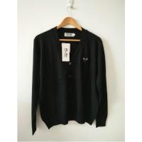 ราคา play comme des garcons CDG ผู้ชายและผู้หญิงเสื้อถักคู่เสื้อลำลอง (44375515374)