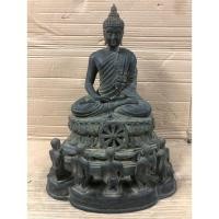 ราคา ปางปฐมเทศนา พระสมาธิสาวก วัดมหาธาตุ พ.ศ. 2500 หน้าตัก 9 นิ้ว (44275264253)