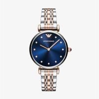 ราคา Emporio Armani นาฬิกาข้อมือผู้หญิง Dress Blue Dial Multi-color รุ่น AR11092 (4635862429)