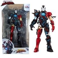 ราคา ZD TOYS Marvel Spider-Man Maximum VENOM Classic Venomized Iron Man Model โมเดลฮีโร่วีนอมเวอร์ชั่นใหม่ลิขสิทธิ์แท้ (24641123112)