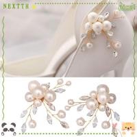 ราคา Nextth จี้เข็มกลัด รูปดอกไม้ ประดับไข่มุก คริสตัล แฮนด์เมด สําหรับตกแต่งรองเท้าแต่งงาน เจ้าสาว 1 ชิ้น (25117760601)