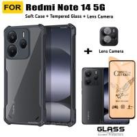 ราคา ShockProof สําหรับ Redmi หมายเหตุ 14 5G เซรามิคกระจกนิรภัย 3 ใน 1 Redmi หมายเหตุ 14 หมายเหตุ 13 หมายเหตุ 12 ป้องกันหน้าจอกล้องเลนส์ฟิล์ม (55606125866)