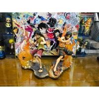 ราคา (Manhood) แท้100% เซ็ท 2 ตัว ลูฟี่ เอส Luffy Ace One piece วันพีช Model โมเดล Figures ฟิกเกอร์ (23085020196)