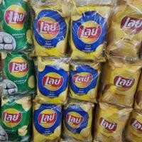 ราคา เลย์ 42 กรัม x 6 ซอง มันฝรั่ง เลย์ เลย์ร็อค เลย์สาหร่าย เลย์บาบิคิว (10918163675)