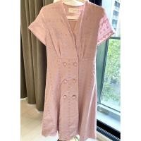 ราคา ❤️La Mignonne: เดรสยาวฉลุลายหัวใจ แบรนด์ La Mignonne เดรสยาว เดรสชมพู ส่งต่อ❤️ (8262184561)