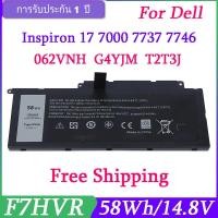 ราคา แบตเตอรี่แล็ปท็อป F7HVR 58WH G4YJM T2T3J สำหรับ Dell Inspiron 17 7000 7737 7746 14 15 15r 5545 7537 14-7437 17HR-1728T G (27134838975)