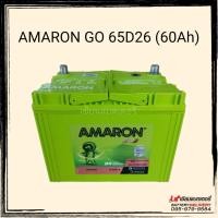ราคา แบตเตอรี่รถยนต์ AMARON GO 65D26 60แอมป์ (NS70) แบตเก๋งใหญ่ แบตกระบะ แบตSUV , MPV แบตรถไถ รถการเกษตร (11694386918)