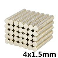 ราคา 5/10/20ชิ้น แม่เหล็ก 4x1.5มิล Magnet Neodymium 4x1.5mm แม่เหล็กแรงสูง กลมแบน ขนาด 4*1.5mm แม่เหล็กนีโอไดเมียม 4*1.5มิล (6615397157)