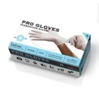 ราคา ถุงมือยาง Pro glove Size M (1กล่อง/100ชิ้น) น้ำยางธรรมชาติ หมดอายุปี 2023 (6721252355)