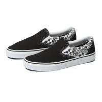 ราคา Vans รองเท้าผ้าใบ Classic Slip-On Off The Wall Black/Asphalt ( VN0A33TB3WI ) (8279149383)