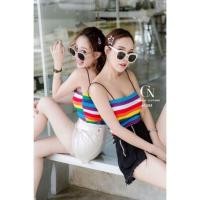 ราคา สายเดี่ยว สีรุ้ง ซัมเมอร์ (2085073523)