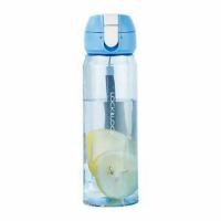 ราคา Lock & Lock Exclusive Simple One Touch Bottle 550ml / HLC968BLU / HLC9680BRW ขวดดื่ม / Lock&lock (17971615005)