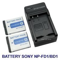 ราคา NP-BD1 / NP-FD1 / BD1 / FD1 Battery and Charger For Sony Cybershot DSC-G3,T2,T70,T77,T90,TX1,T200,T300,T500,T700,T900 (14084060049)