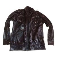 ราคา เสื้อแจ็คเก็ตหนังทอ / เสื้อแจ็คเก็ตหนังแคนวาสชายมือสอง (22586598134)