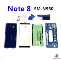 ราคา เคสกระจกหน้าจอ ด้านหลัง แบบเต็มจอ สําหรับ SAMSUNG Galaxy Note 8 N950F DS (24323052480)