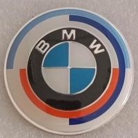 ราคา BMW โลโก้พวงมาลัย 45-47 มม.ตกแต่งภายใน+นอกรถยนต์ ครบรอบ 50 ปี สําหรับ BMW X1 X3 X4 X5 X6 3 5 6 7 Series GT E90 F30 (21467799234)