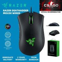 ราคา Thailand Center Warranty(เมาส์เกมมิ่ง)Razer DeathAdder Essential Wired Gaming Mouse 6,400DPI Optical Sensor (17072521816)
