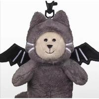 ราคา ‍♀️Grey Kitten Bat Bearista Bear Keychain พวงกุญแจหมี Starbucks (23957379310)