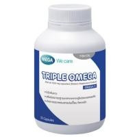 ราคา ใหม่! Mega We Care(เมก้า วีแคร์) Triple Omega บรรจุ 30 แคปซูล ทริปเปิ้ลโอเมก้า 30 เม็ด (27131857408)