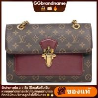 ราคา Provide receipt L V VICTOIRE 10 BROWN RED MONOGRAM (48206788983)