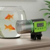 ราคา เครื่องให้อาหารปลาอัตโนมัติขนาด 200 มล. พร้อมหน้าจอแสดงเวลา เหมาะสําหรับตู้ปลาและการใช้ช่วงวันหยุด เหมาะสําหรับตู้ปลาขนาดเล็ก เต่า ปลากัด และปลาคาร์พจีน (49807238372)