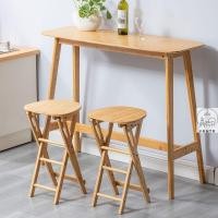 ราคา ไม้เนื้อแข็ง 120 ซม. 1 x โต๊ะบาร์และ 2 x เก้าอี้บาร์สูง / โต๊ะรับประทานอาหาร / / ชุดโต๊ะบาร์และเก้าอี้คุณภาพสูง (24072430099)
