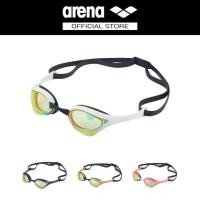 ราคา ARENA แว่นตาว่ายน้ำ แว่นตาดำน้ำสำหรับแข่งขัน ARENA TOP RACING GOGGLE | Cobra ultra mirror swipe (AASVR01) (16241437491)