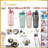 ราคา ขวดดื่มกีฬา 1 ลิตร BZ-223 โปร่งใส 1000มล ขวดน้ําดื่มจัมโบ้ บีพีเอ ฟรี (29079044817)