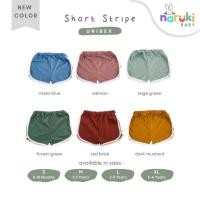 ราคา Ardenleon Short Stripe Pant Baby Kids Arden Leon กางเกงขาสั้นเด็ก (29665213110)