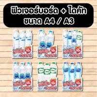 ราคา ป้ายฟิวเจอร์​บอร์ด​ ตัดตามรูปทรง ป้ายตกแต่งหน้าร้าน ขนาดA3/A4 ป้ายขายน้ำเปล่า มีน้ำดื่มจำหน่าย น้ำกิน น้ำดื่ม น้ำสิงห์ (18276068963)