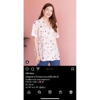 ราคา เสื้อเชิ้ตชมพู chamnii (9660043187)