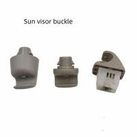 ราคา สําหรับ NISSAN TIIDA LIVINA SYLPHY MURANO X-TRAIL ALTIMA QASHQAI ม่านบังแดด Hook Sun Visor หัวเข็มขัดอะไหล่รถยนต์ (48205839223)